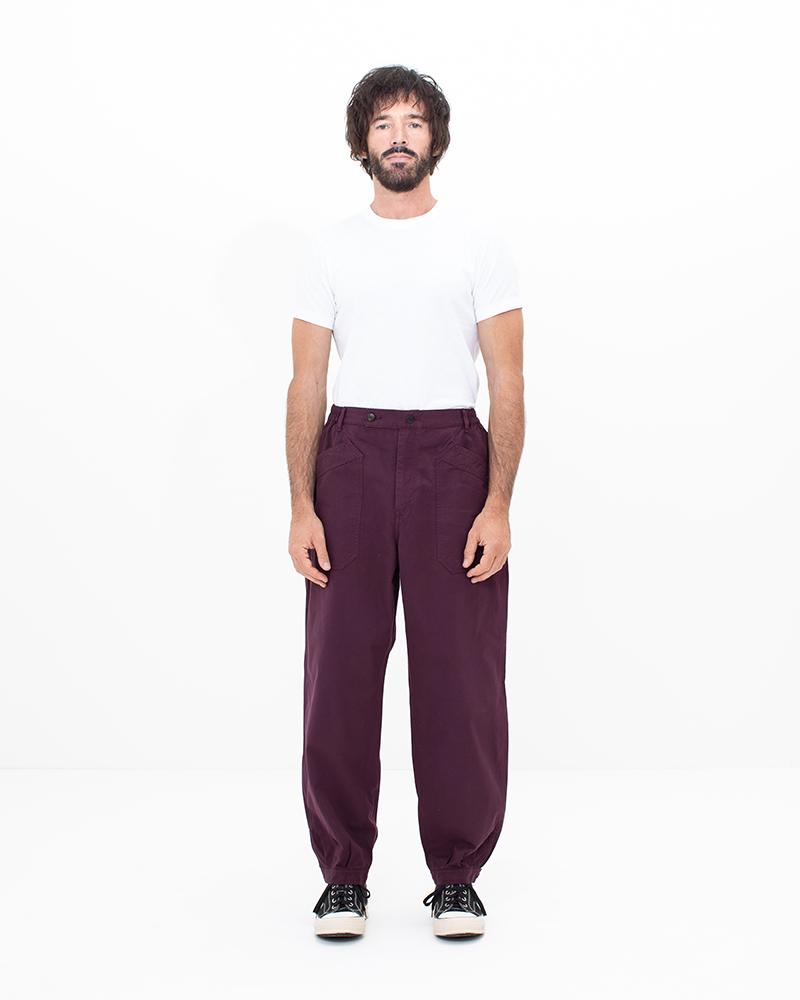 【SATIIIZ】Caro Pocket Banding Balloon Pants 0125105008013_PURPLE_03.jpg?